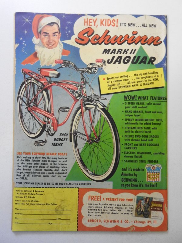 The Lone Ranger #102 (1959) VG+ Condition moisture stains, rust on staples