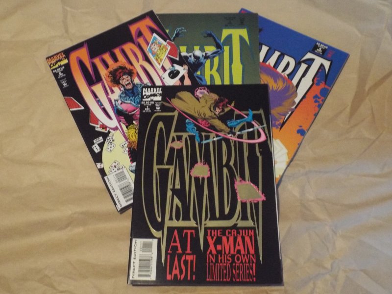 Gambit (1993 1st Series) #1-#4 - VF/NM - FULL SET!