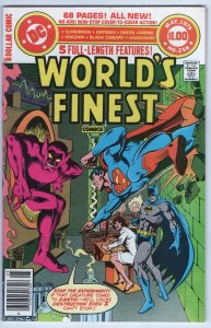 WORLD’S FINEST COMICS #256 - 9.0 - WP - Superman -Batman - Green Arrow - Hawkman