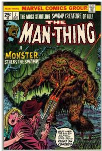 MAN THING (1974) 7 VF July 1974