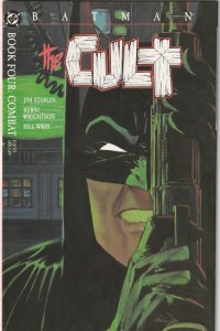 Batman The Cult Book Four : Combat NM DC 1st Print Graphic Novel 1988 [M7]