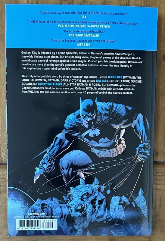 Batman Hush DC Trade Paperback SC New Jim Lee New