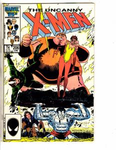 10 Uncanny X-Men Marvel Comic Books #177 188 191 195 198 199 202 203 206 215 GJ3