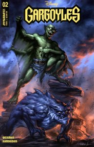 Gargoyles (Dynamite) #2C VF/NM ; Dynamite | Disney Lucio Parrillo