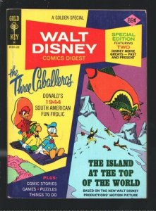 Walt Disney Comic Digest #50 1974-Donald Duck-Mickey Mouse-Carl Barks art-FN