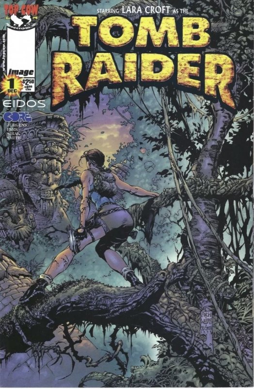 Tomb Raider Lot  #½ (2001) and 6 different #1 Covers 7 book lot