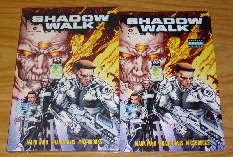 Shadow Walk Hc Vf Nm Hardcover Special Sneak Preview Mark Waid Shane Davis Hipcomic