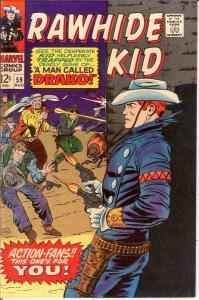 RAWHIDE KID (1960-1979) 59 F-VF August 1967 COMICS BOOK