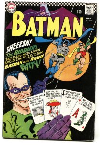 Batman #179 1966 Riddler cover-Comic Book DC