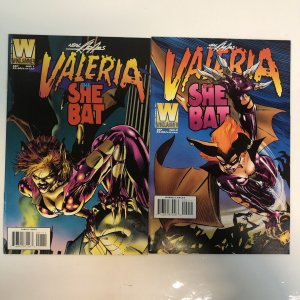 Valeria: The She Bat (1995) Set # 1-2 (VF/NM) Windjammer•Acclaim Comics