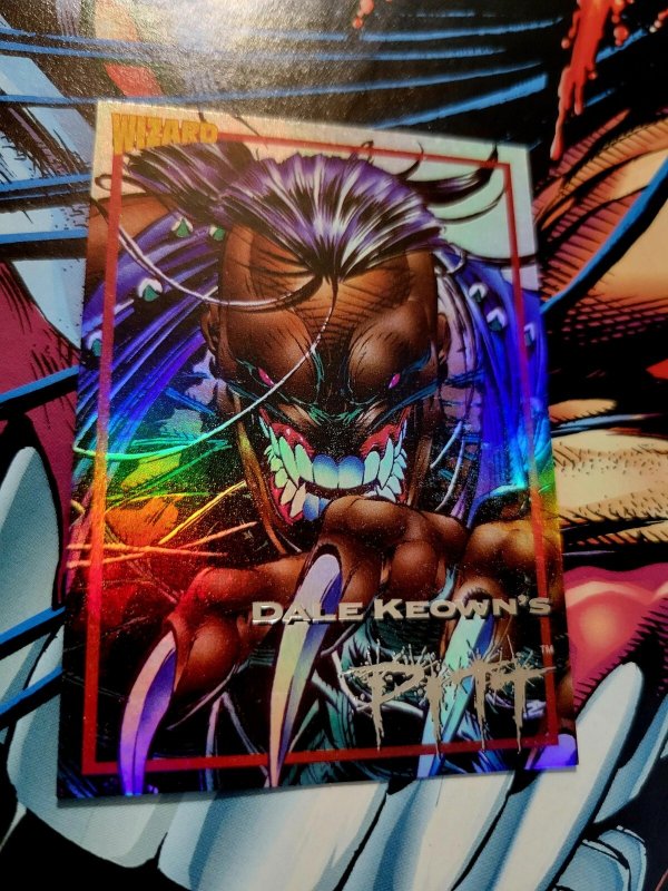 Pitt #1 First Issue (Image 1993) 1st Appearance By Dale Keown + Trading Card VF-