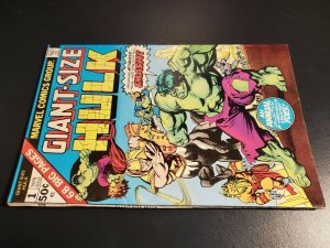 Giant-Size Hulk #1 (1975) VF- 7.5 reprints Hulk Annual #1 great shape bronze|