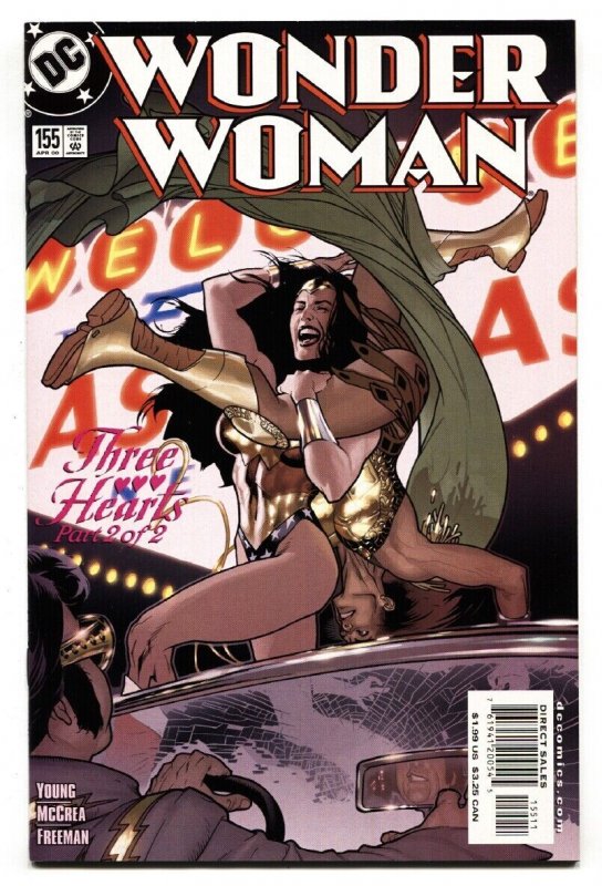 WONDER WOMAN #155 DC comic book Adam Hughes cover art NM-