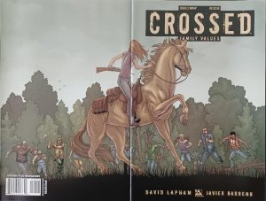 Crossed Family Values # 2 Wrap Around Variant Cover  !!!  VF/NM