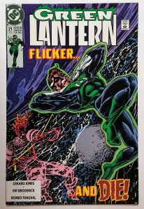 Green Lantern (3rd Series) #21 (Feb 1992, DC) VF  