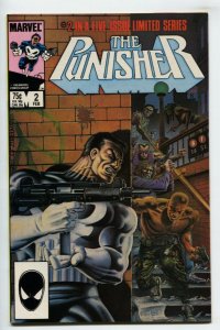 Punisher Limited Series #2 1986 2nd Issue Marvel NM-