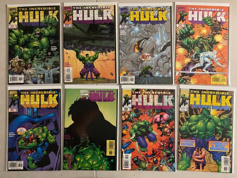 Incredible Hulk comics lot #436-474 + 1 ann + 1 spec w/variant 40 diff (1995-99)