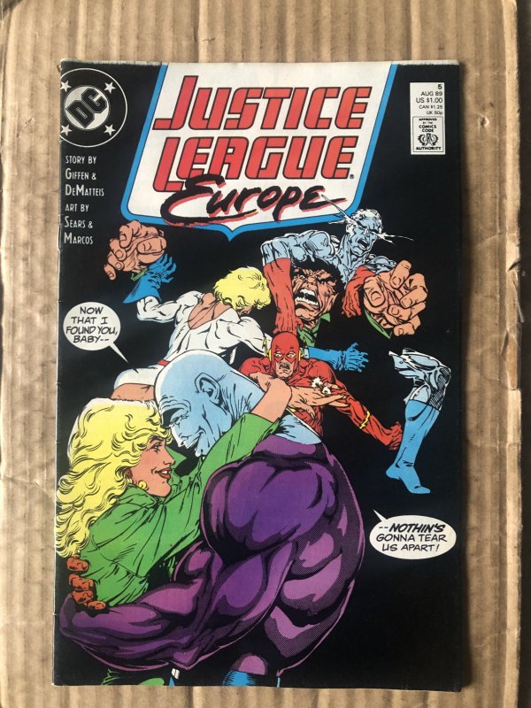 Justice League Europe #5 (1989)