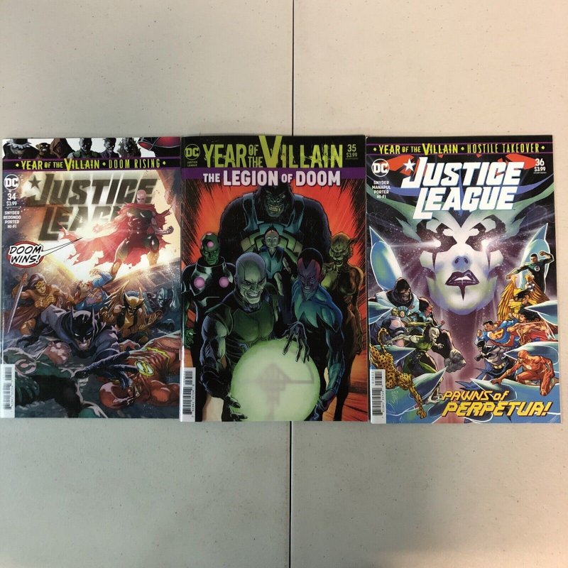 Justice League (2018) #1-36 Missing 32 (NM) Set DC Comics