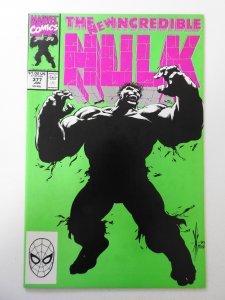 The Incredible Hulk #377 (1991) VF+ Condition!