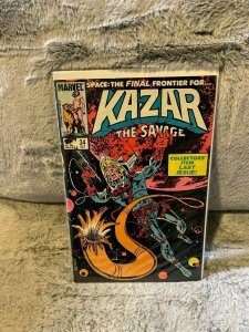 Lot Of 4 Marvel Comics Kazar Low - Midgrade 2,6, 31, 34