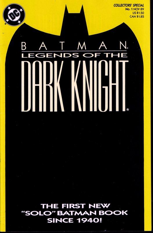 Batman - Legends of the Dark Knight - All Four Color Covers! - All NM Condition!
