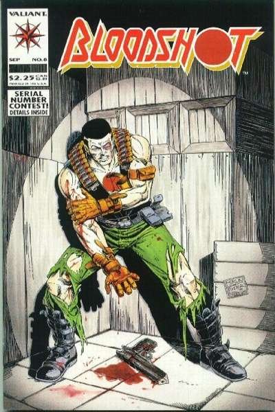 Bloodshot (1993 series)  #8, VF+ (Stock photo)