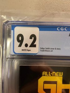 ALL NEW GHOST RIDER #1 CGC 9.2 SMITH VEHICLE VARIANT
