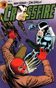 Crossfire (Eclipse) #11 VF ; Eclipse | Mark Evanier/Dan Spiegle