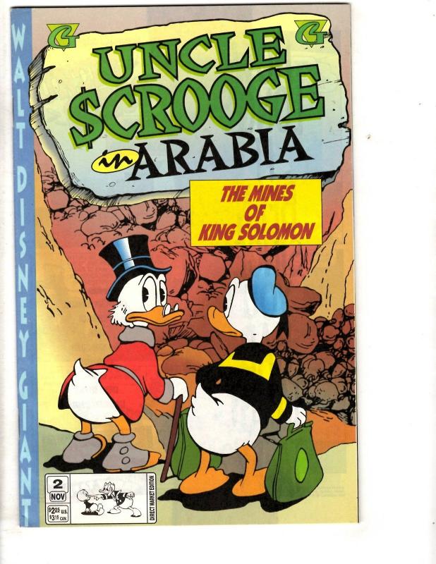 4 Gladstone Comics Uncle Scrooge Arabia 2 Giant 7 Mighty Duck 3 Stranger 4 CA1