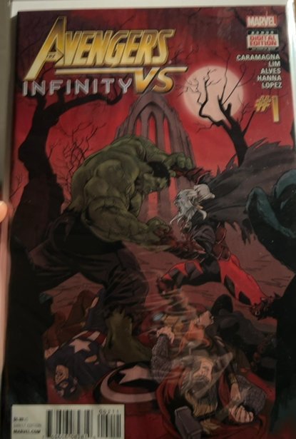Avengers Vs Infinity Recalled Cover (2016) The Avengers 