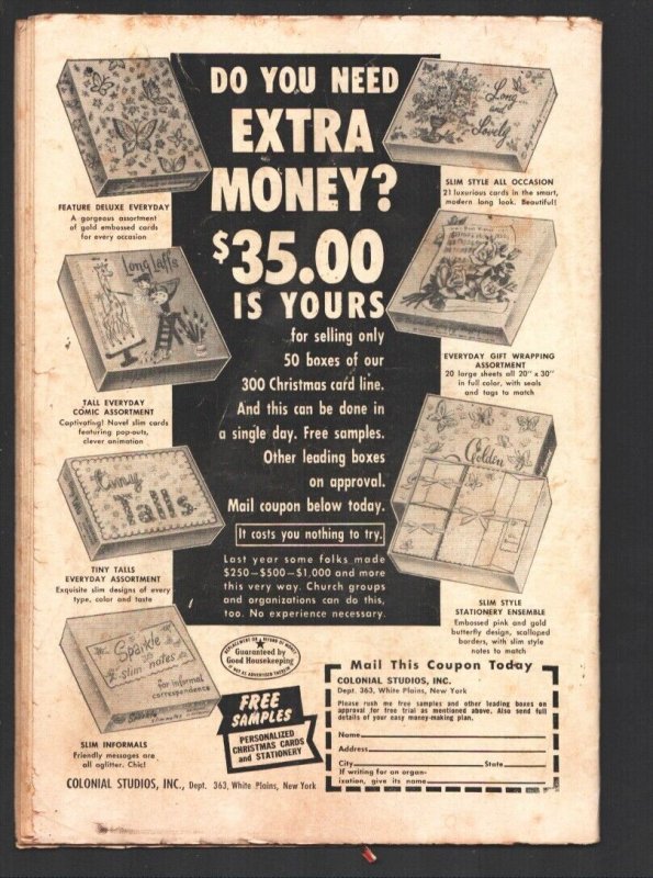 Today's Brides #3 1956-Love triangle-Spicy GGA poses-title was killed by comi...