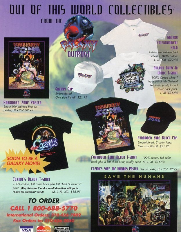 Forbidden Zone #1 (1999) Galaxy Pub Adult Comic Mag FN- 5.5