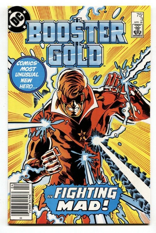 Booster Gold #3 comic book 1986-DC Copper-Age