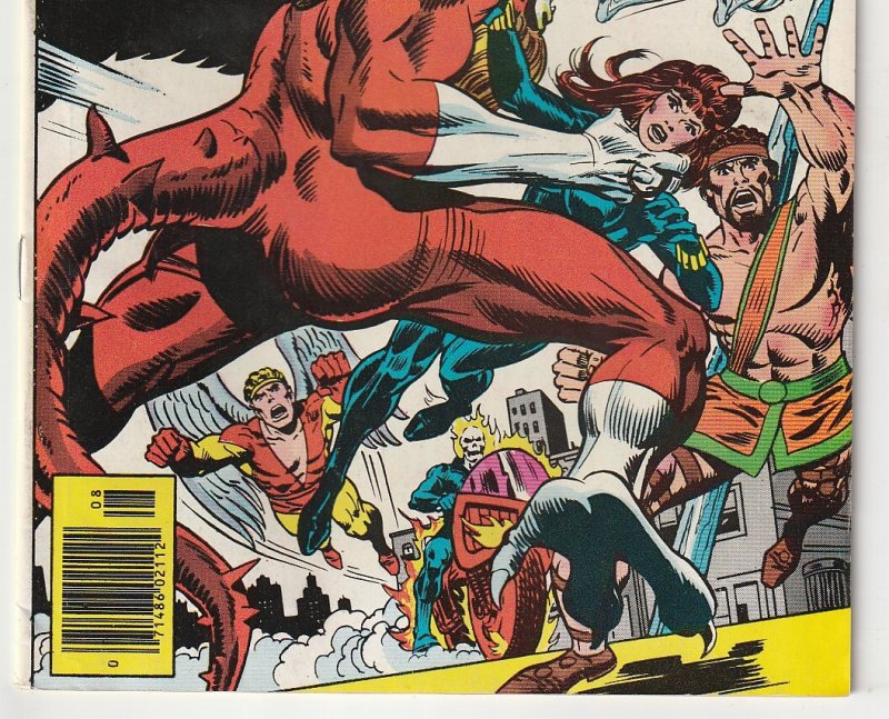 The Champions(Marvel, vol. 1) # 7 Black Widow, Ghost Rider, X-Men, Hercules