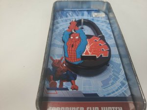 Spider Man Carabiner clip watch Marvel Comics 