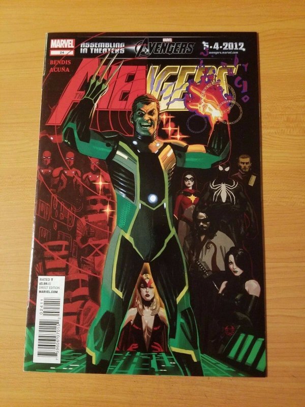 The Avengers #24 ~ NEAR MINT NM ~ (2012, Marvel Comics) 