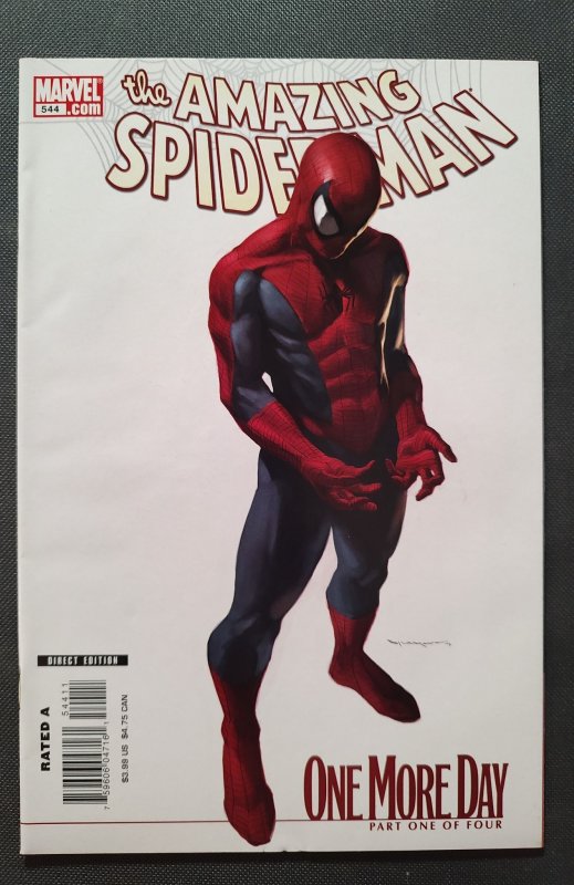 The Amazing Spider-Man #544 Variant Cover (2008) Key