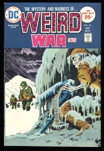 Weird War Tales #33 VF 8.0 DC Bronze Age Horror!