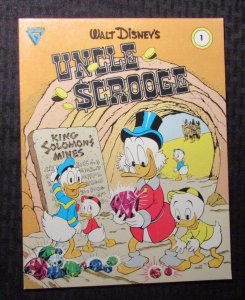 1987 Gladstone Comic Album #1 FVF 7.0 Walt Disney UNCLE SCROOGE