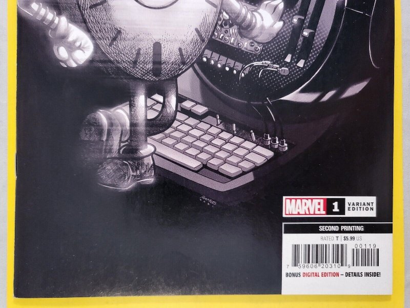 Timeless #1 2nd Print Humberto Ramos Variant