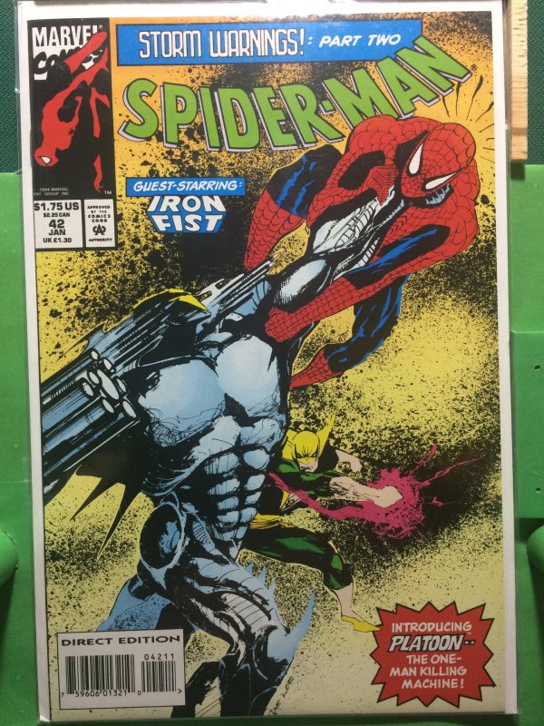 Spider-Man #42 guest-starring Iron Fist