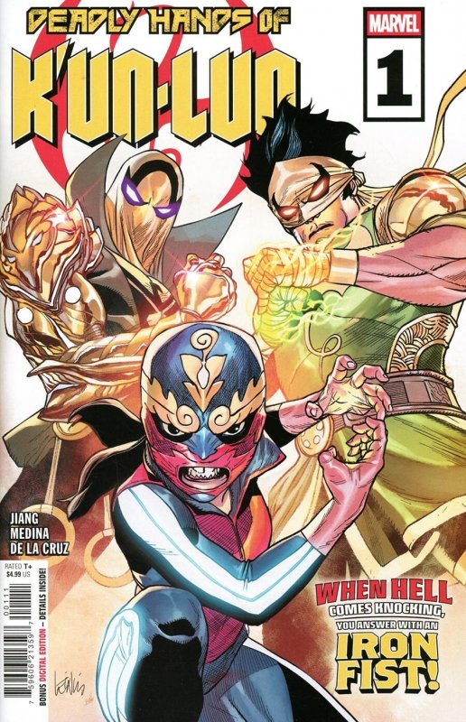 Deadly Hands of K'un-Lun #1 2026 Francis Yu Cover A Marvel Comics H30