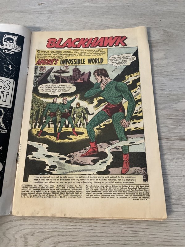 BLACKHAWK #174 Low Grade