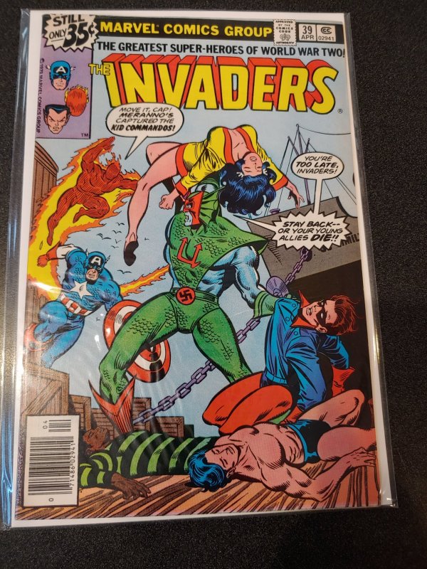 THE INVADERS #39 BRONZE AGE HIGH GRADE VF/NM