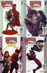 ULTIMATE DAREDEVIL & ELEKTRA (2003) 1-4  complete!