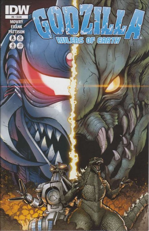 Godzilla Rulers of Earth (2013 IDW) comic books