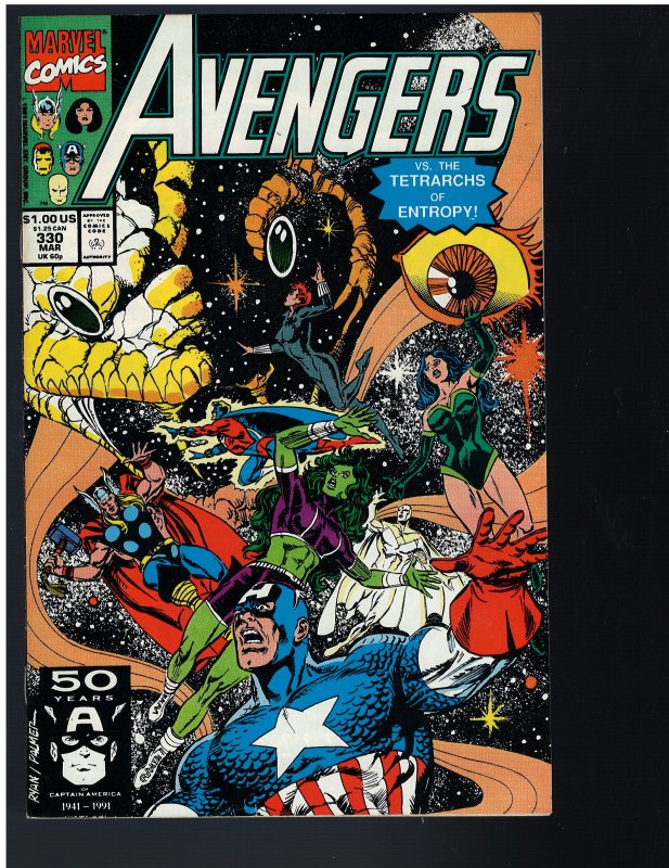 Avengers #330(Marvel, 1991)