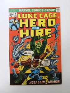 Hero for Hire #6  (1973) VG/FN condition moisture damage,overspray