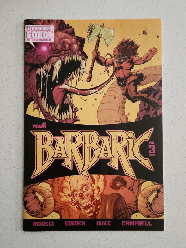 Barbaric #1-3 